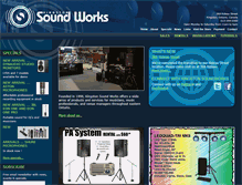 Tablet Screenshot of kingstonsoundworks.com